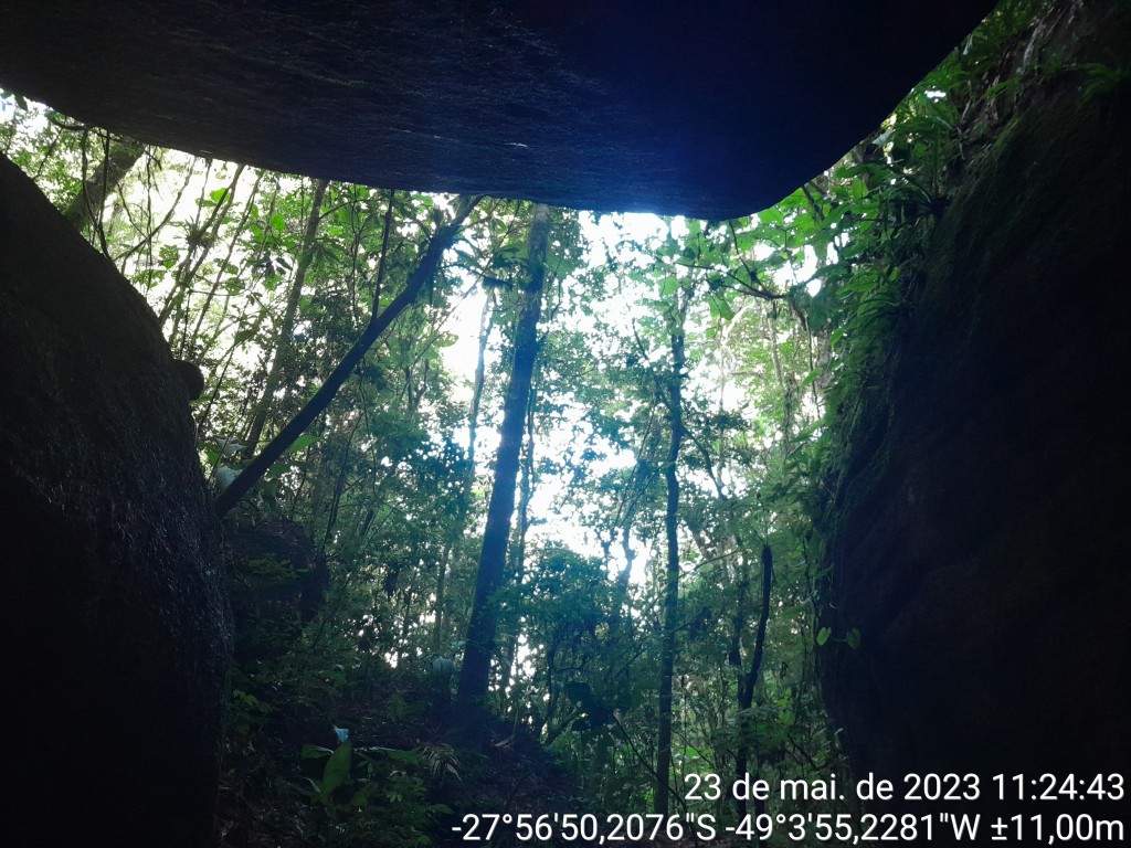 Caverna Tupã_Vista interna